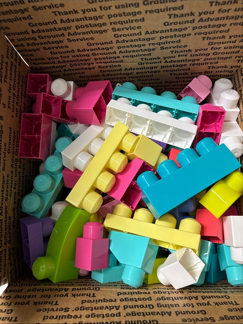 Huge lot Mega Bloks First Builders Toddler Building Blocks – 4+ Lbs.